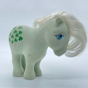 1982 Vtg Hasbro MLP My Little Pony G1 Minty Green Clover Shamrock NO TAIL